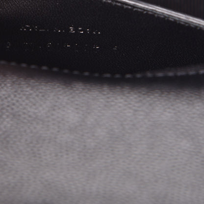Saint Laurent Grain De Poudre Classic Monogram Kate Clutch Black 7 of 7