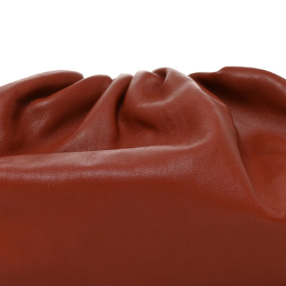 Bottega Veneta Smooth Butter Calf The Pouch Oversized Clutch Rust 8 of 10
