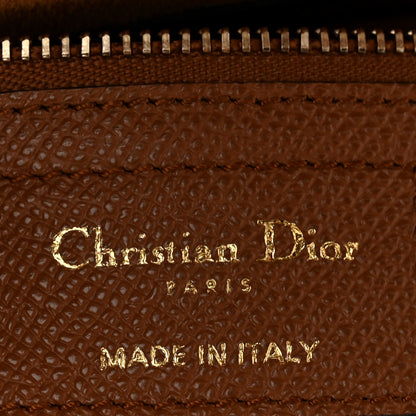 Christian Dior Grained Calfskin Saddle Bag With Strap Golden Saddle 6 of 10