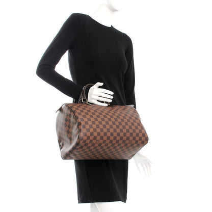 Louis Vuitton Damier Ebene Speedy 35 2 of 11