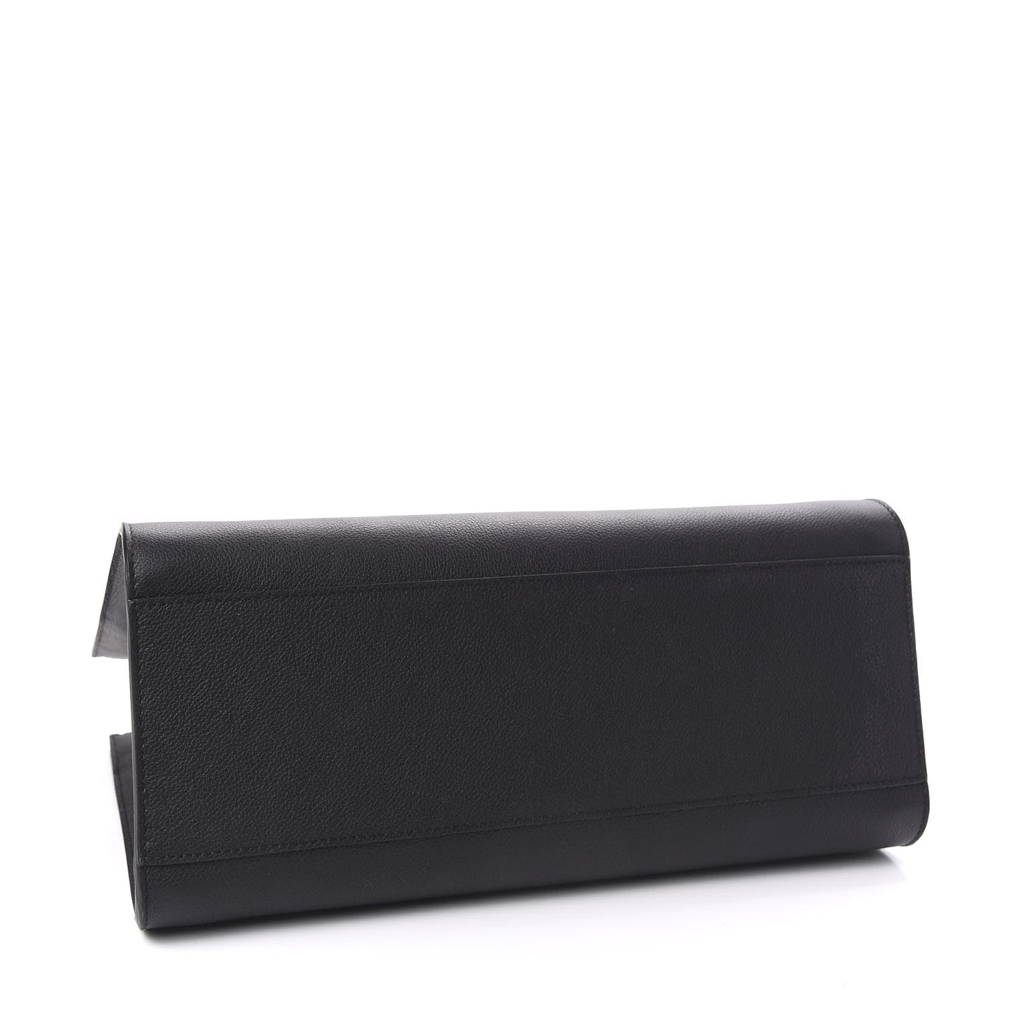 Soft Calfskin Lockme Tote MM Black Rose Ballerine