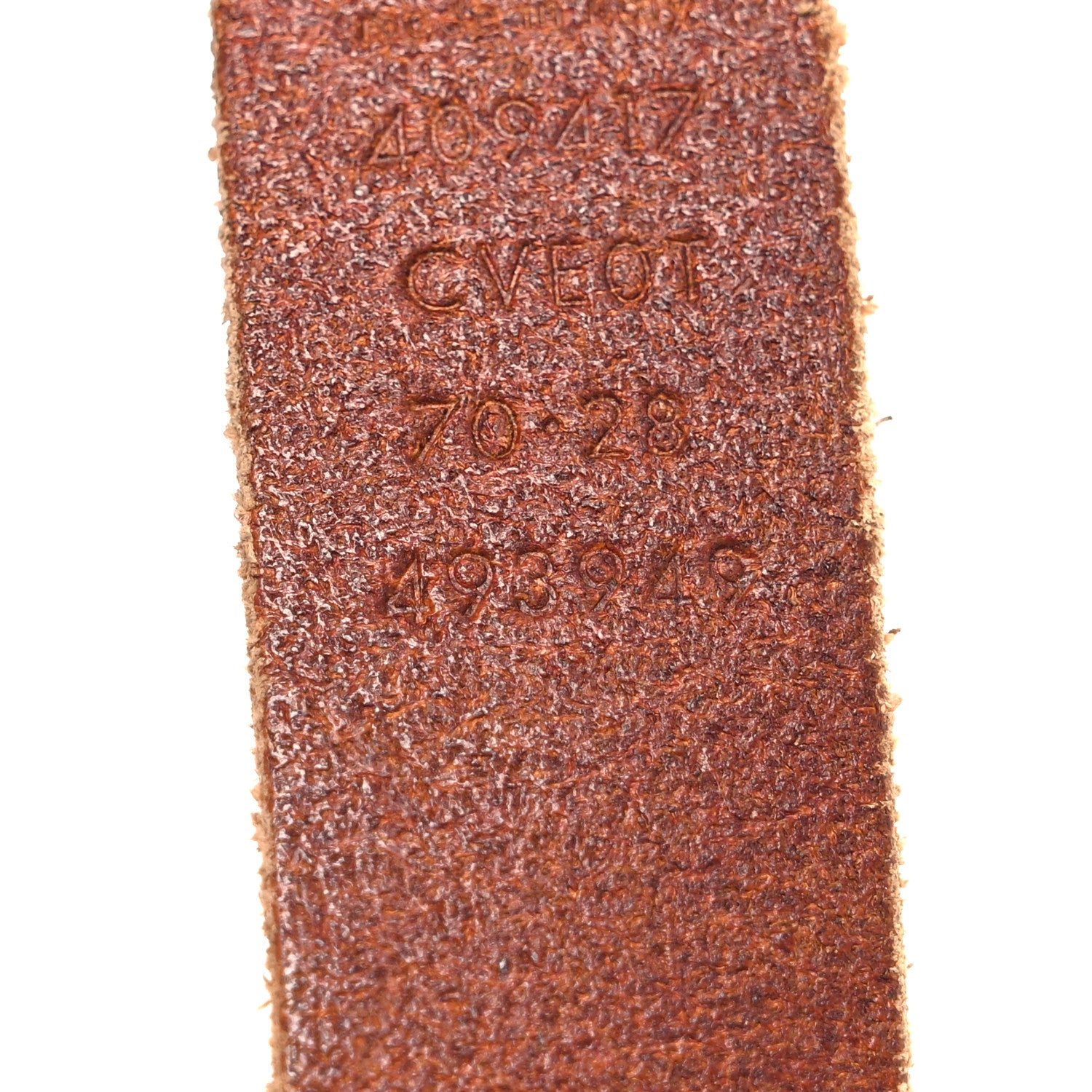 Gucci Faded Calfskin Double G 20mm Belt 70 28 Cuir 5 of 5