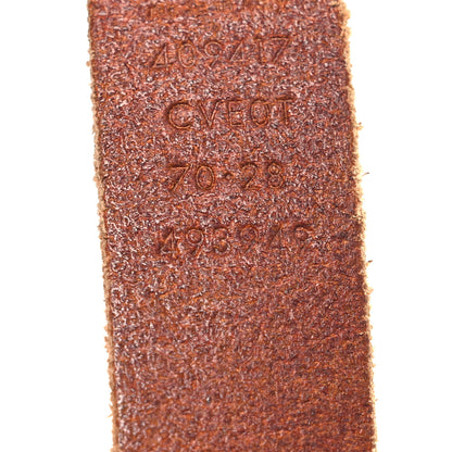 Gucci Faded Calfskin Double G 20mm Belt 70 28 Cuir 5 of 5