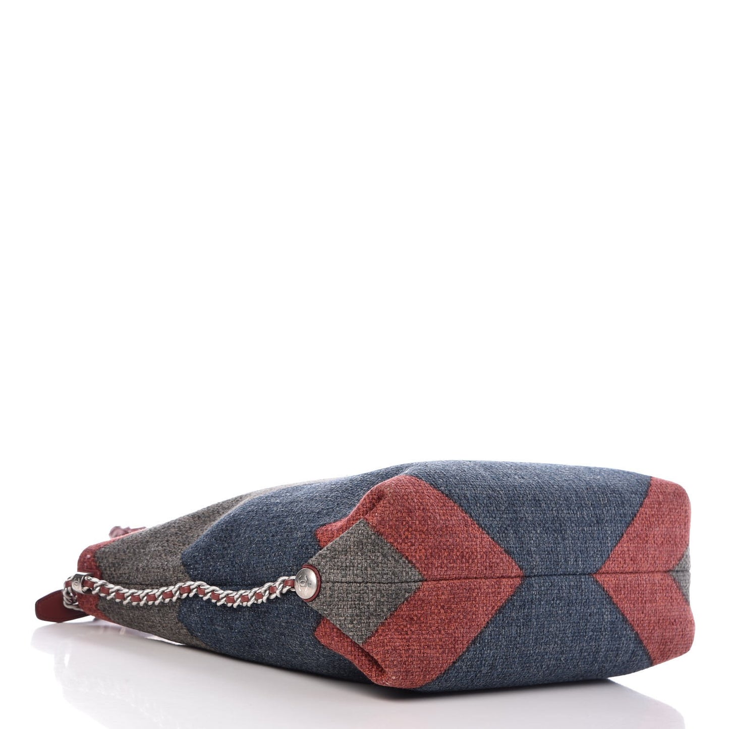 Canvas Chevron Braided With Style Hobo Multicolor