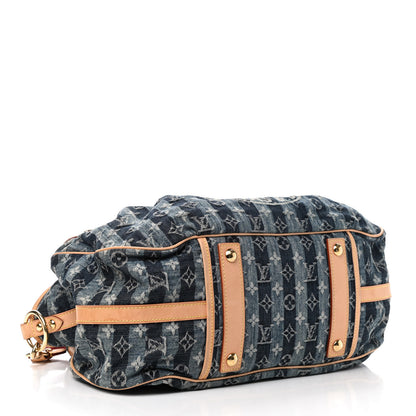 Louis Vuitton Denim Raye Cabas GM 4 of 16