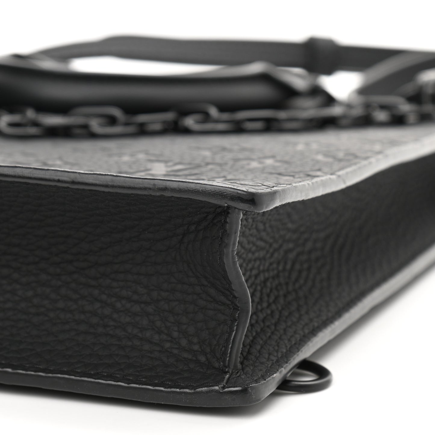 Taurillon Monogram Sac Plat Messenger Black