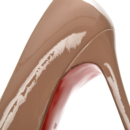Christian Louboutin Patent Pigalle 100 Pumps 40 Nude 8 of 10