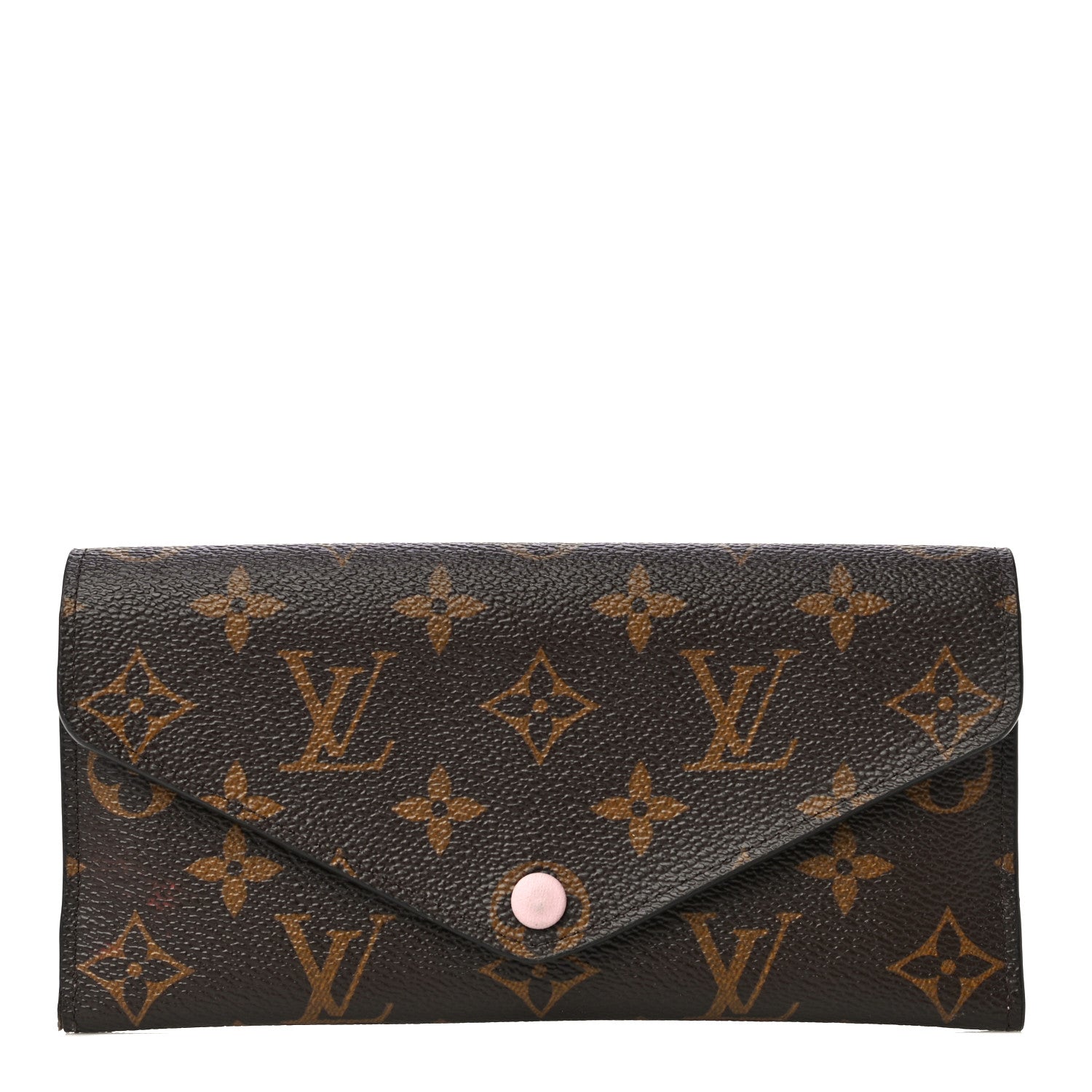 Louis Vuitton Monogram Josephine Wallet Rose Ballerine 1 of 15