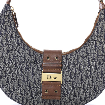 Christian Dior Monogram Street Chic Hobo Navy 11 of 11