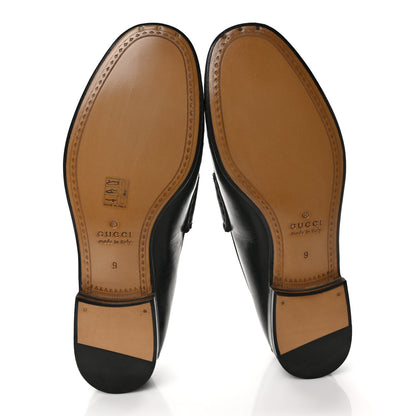 Gucci Calfskin Mens 1953 Horsebit Loafers 9 Black 5 of 8
