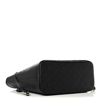 Louis Vuitton Empreinte Monogram Giant Neverfull MM Black 4 of 9