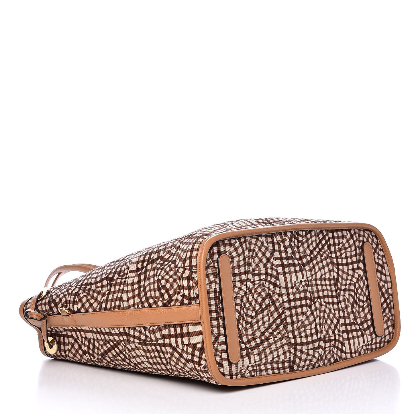 Visetos Medium Liz Reversible Shopper Tote Cognac