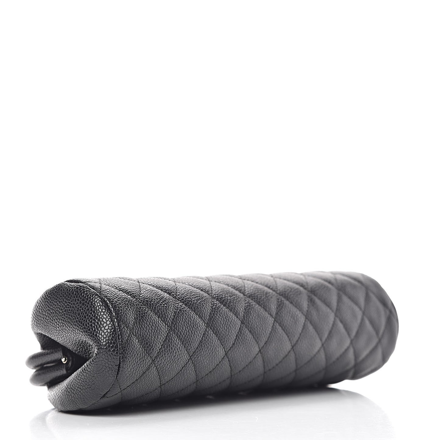Caviar Quilted Timeless Clutch Black