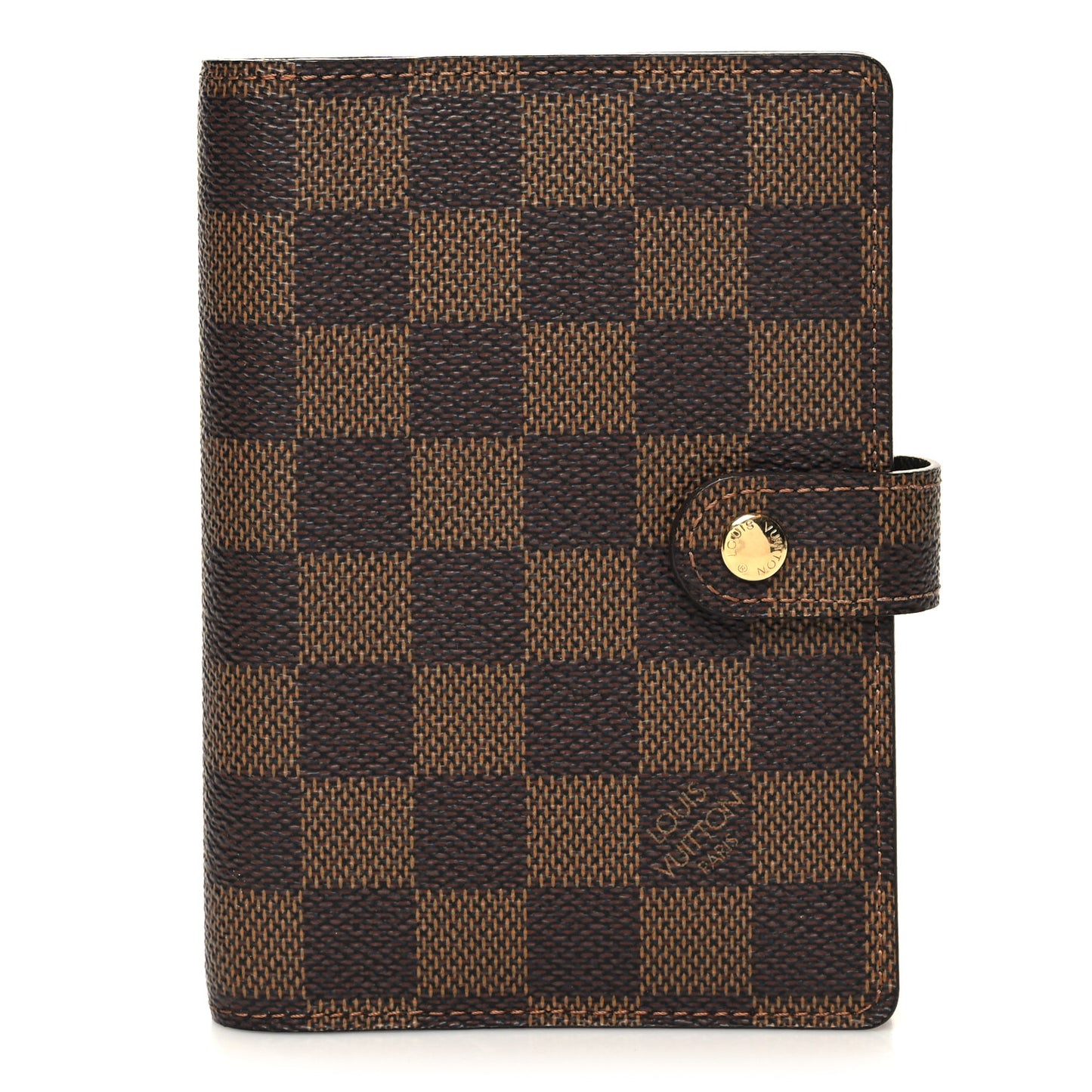 Damier Ebene Small Ring Agenda Cover