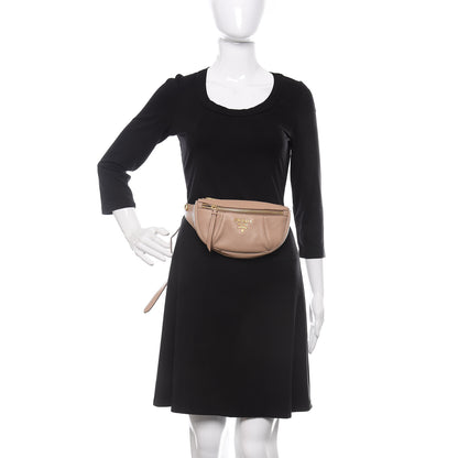 Prada Vitello Daino Belt Bag Cammeo 2 of 22