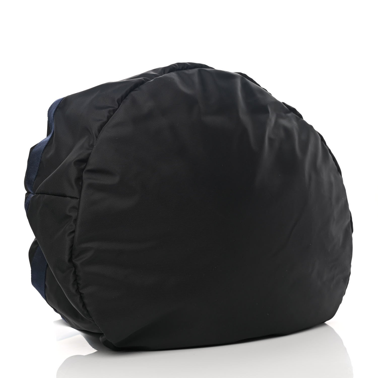 Balenciaga Textured Sport Nylon Logo Embroidered M Wheel Gym Bag Black Bleu Navy 3 of 9