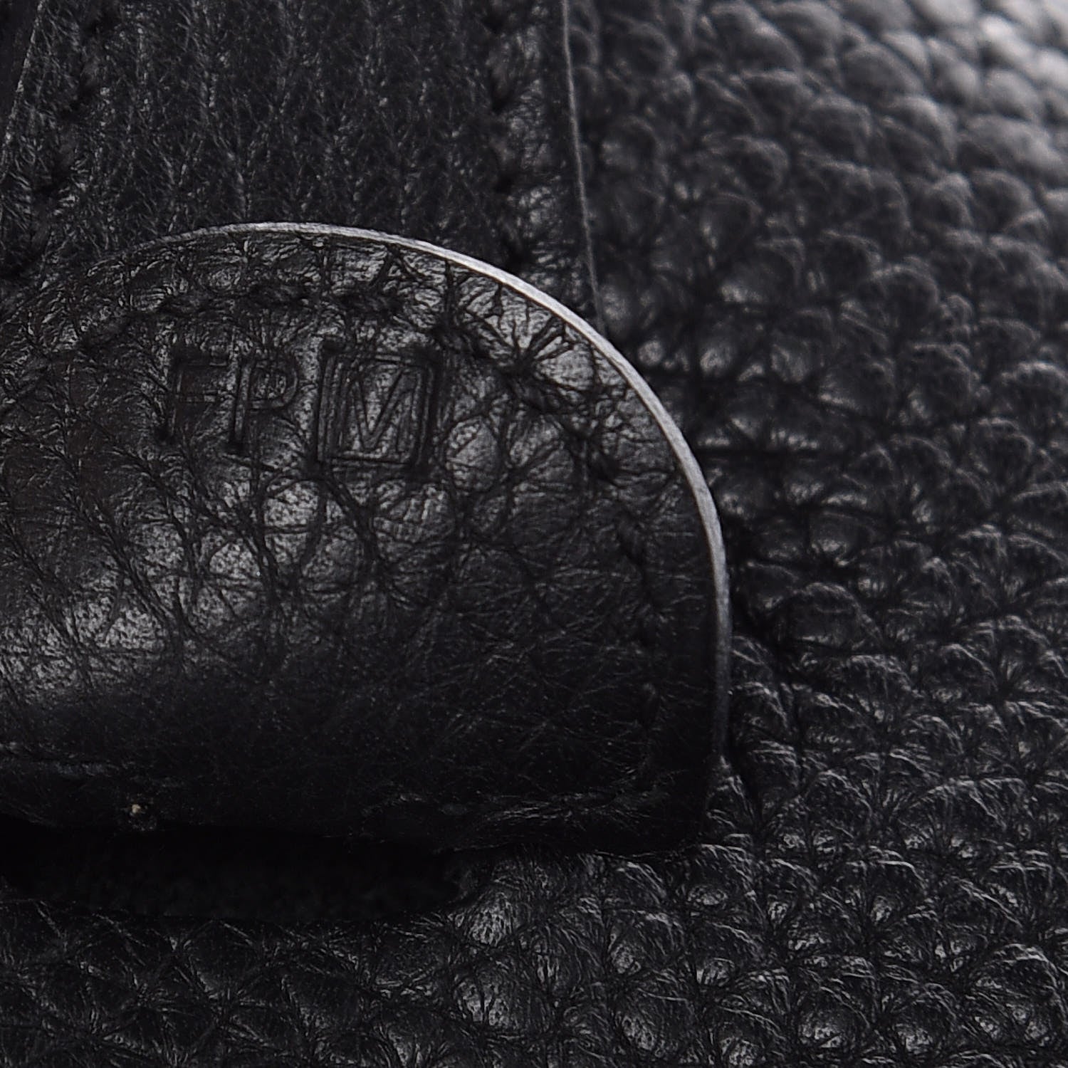 Hermes Taurillon Clemence Evelyne III PM Black 6 of 9