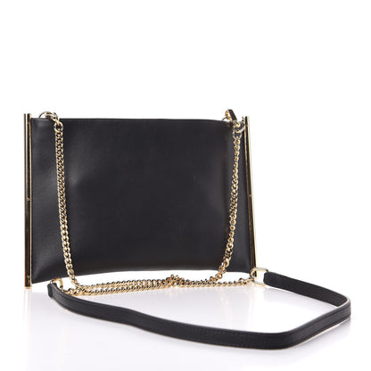 Chloe Calfskin Mini Roy Chain Pouch Black 2 of 7