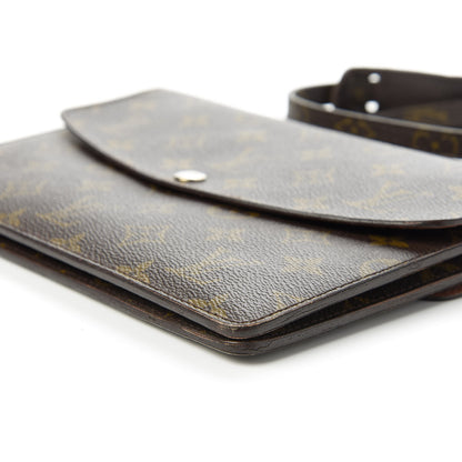 Louis Vuitton Monogram Pochette Double Rabat 9 of 11