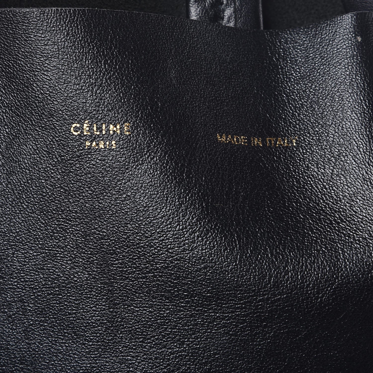 Celine Smooth Lambskin Vertical Cabas Black 6 of 9