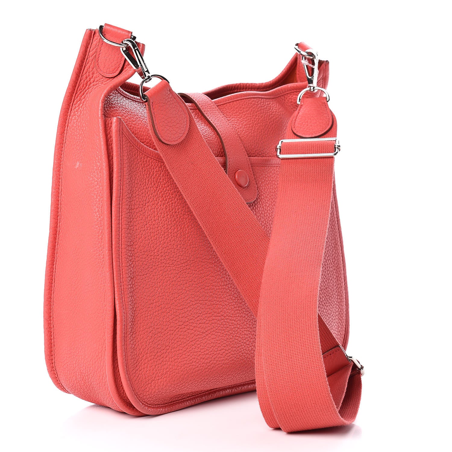 Hermes Taurillon Clemence Evelyne III GM Bougainvillea 3 of 12