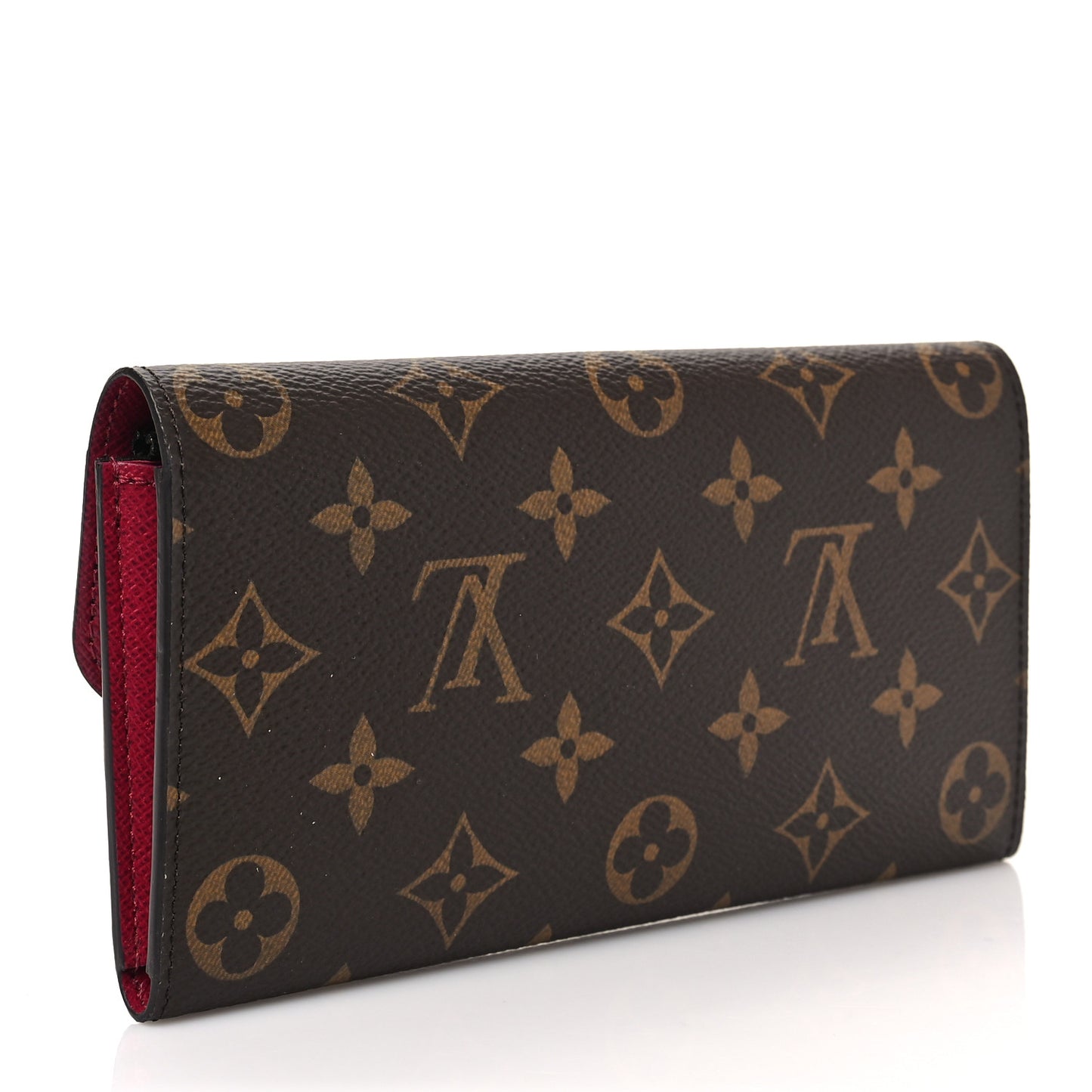 Monogram Emilie Wallet Fuchsia