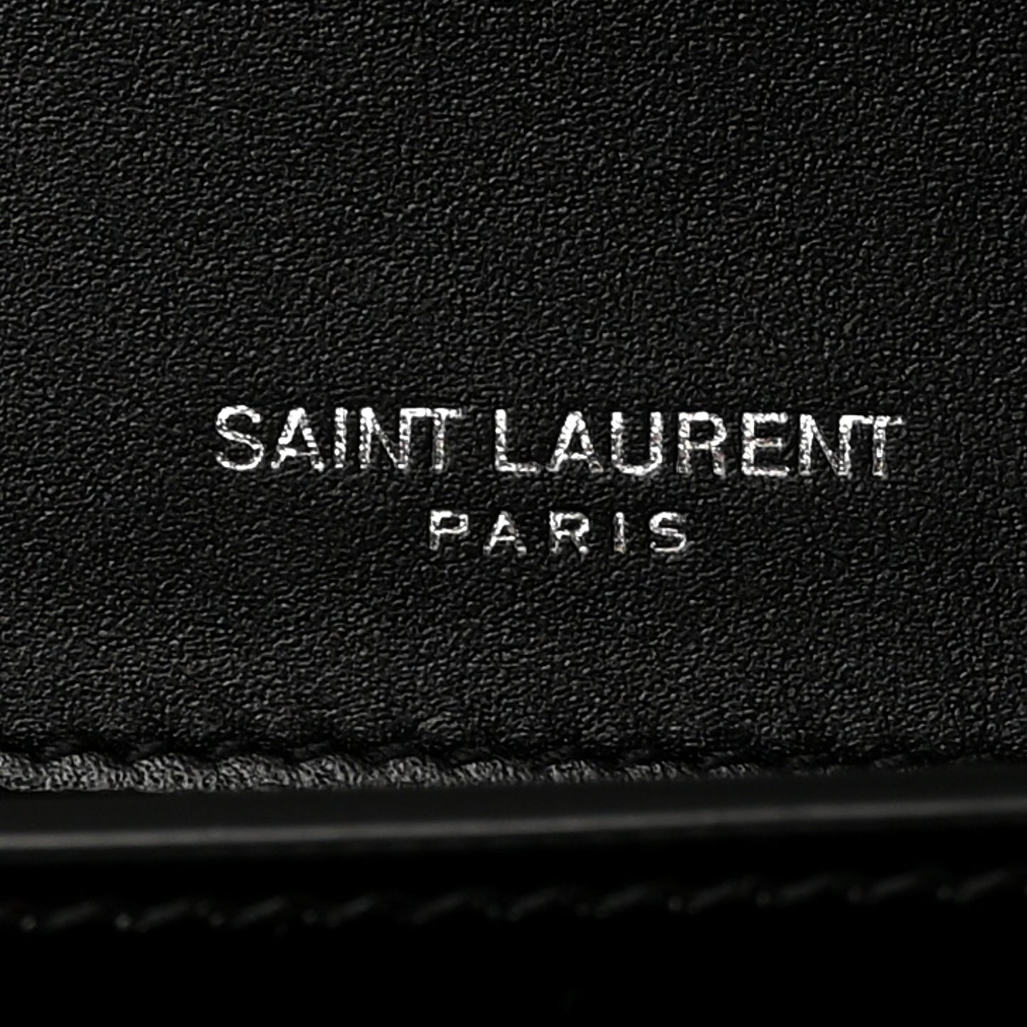Patent Cassandre Tassel Clutch Black