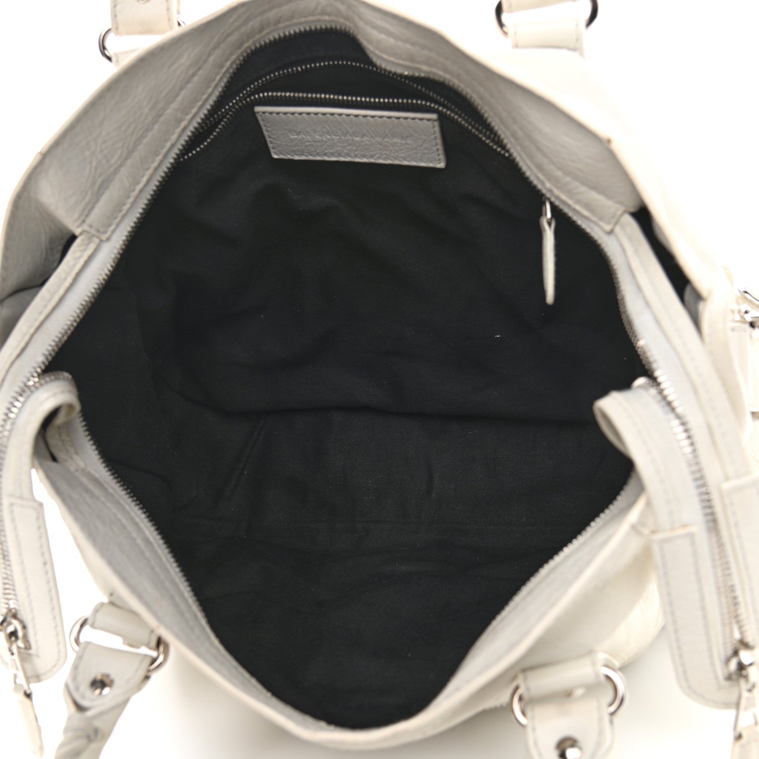 Balenciaga Agneau Giant 12 Silver Hardware City Ivory 5 of 13