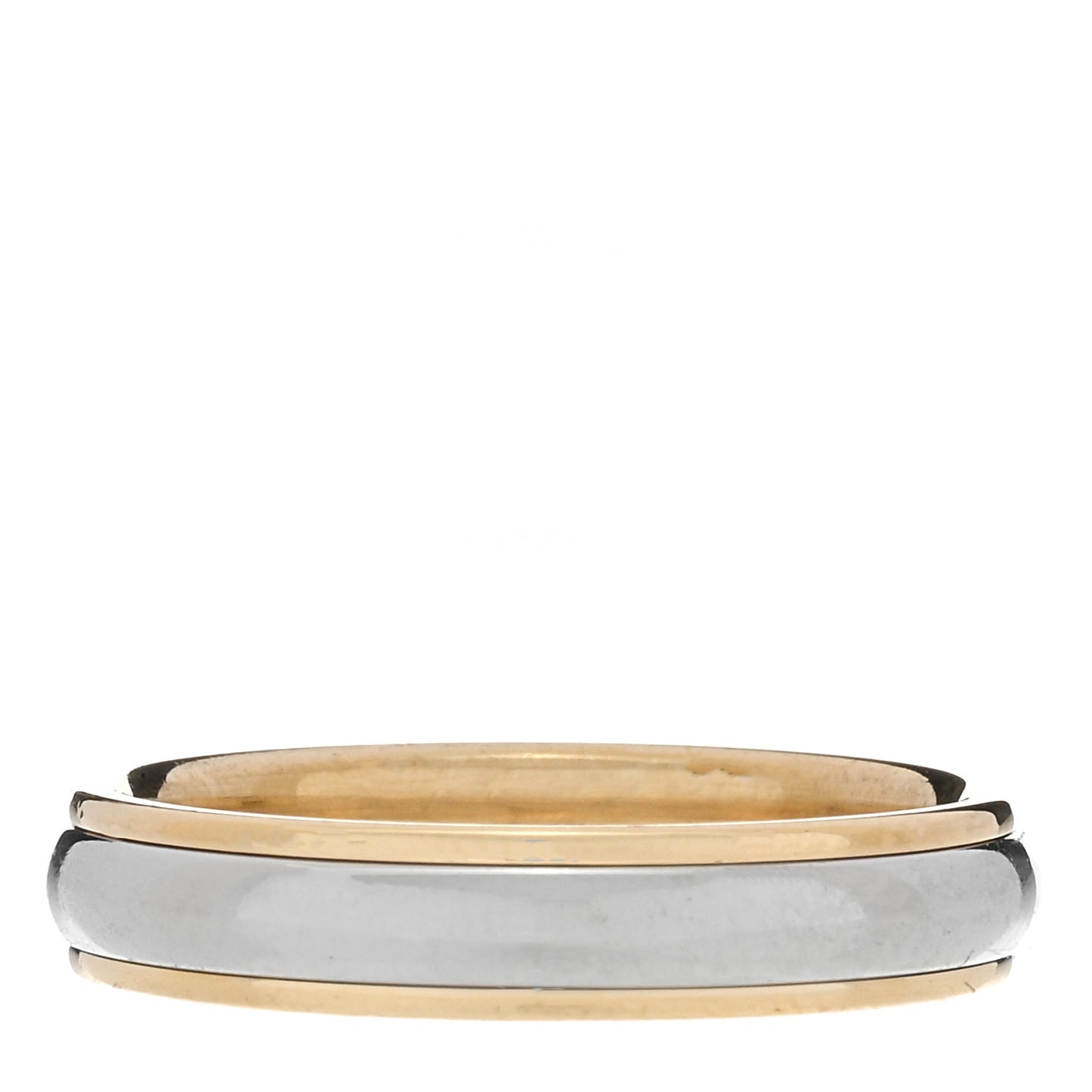 Platinum 18K Yellow Gold 4mm Together Milgrain Wedding Band Ring 54 7