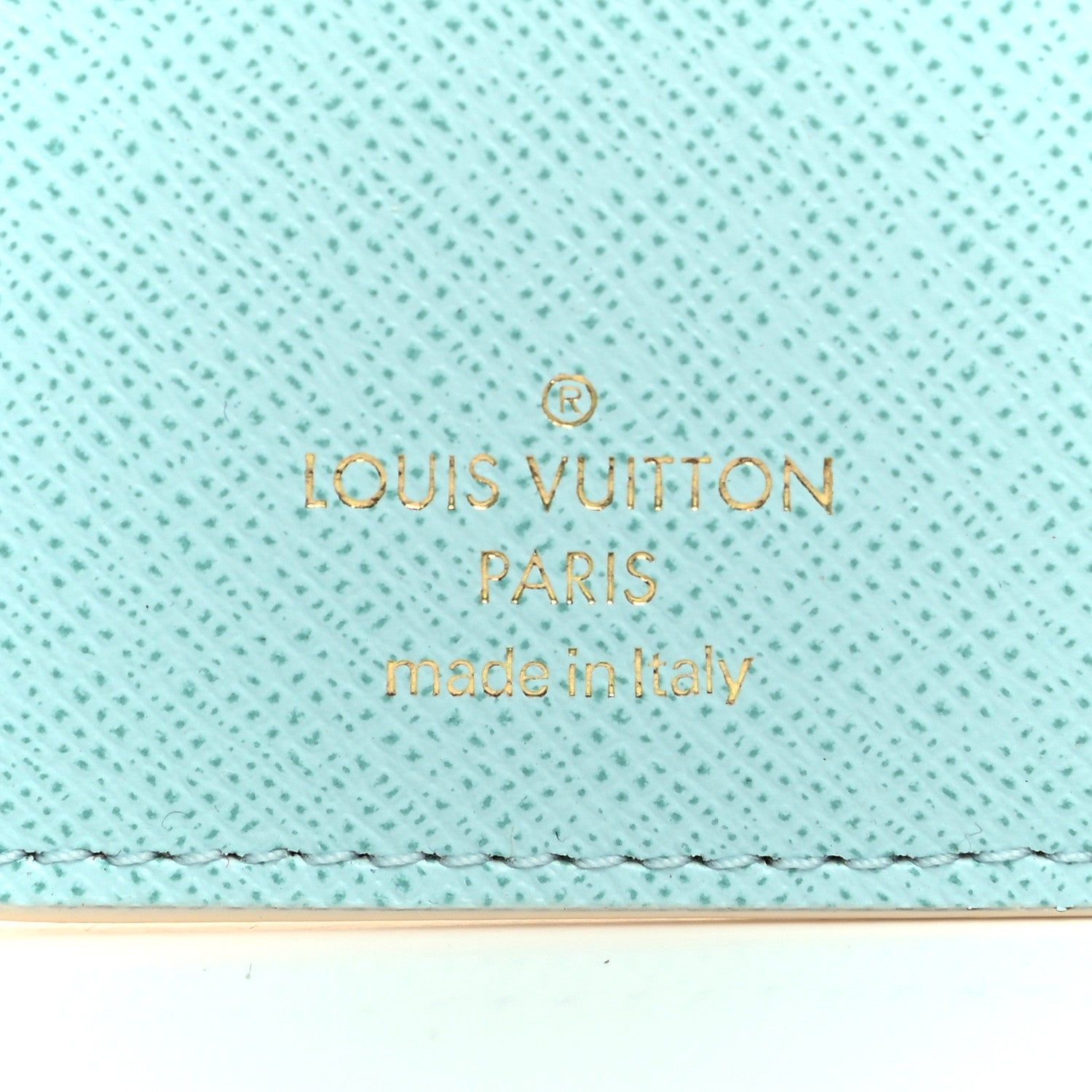 Louis Vuitton Monogram Giant By The Pool Victorine Wallet Blue 6 of 8