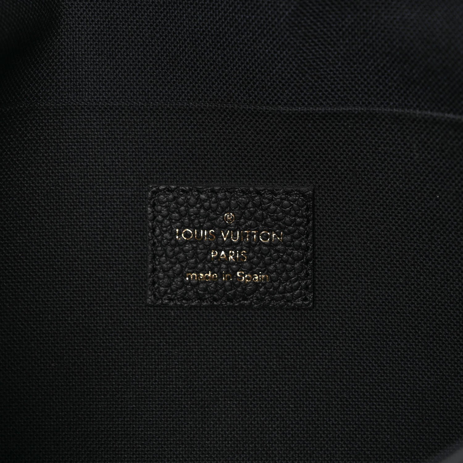 Louis Vuitton Empreinte Pochette Felicie Chain Wallet Black 6 of 8