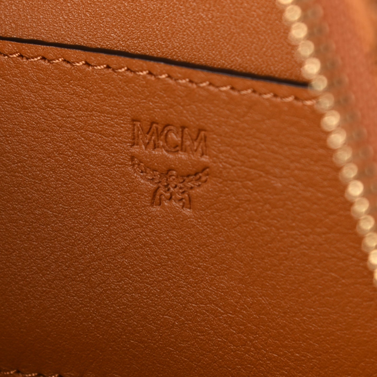 Visetos Side Stud X-Mini Stark Backpack Cognac