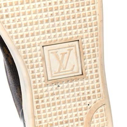 Louis Vuitton Patent Monogram Frontrow Sneakers 41 6 of 10