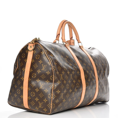 Louis Vuitton Monogram Keepall Bandouliere 55 3 of 8