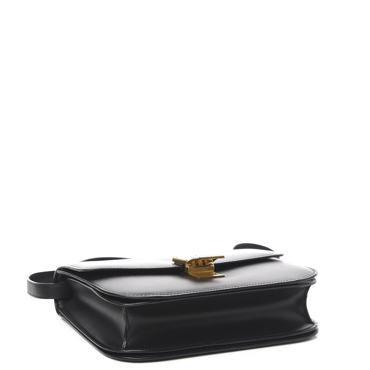 Celine Box Calfskin Medium Classic Box Flap Bag Black 4 of 12