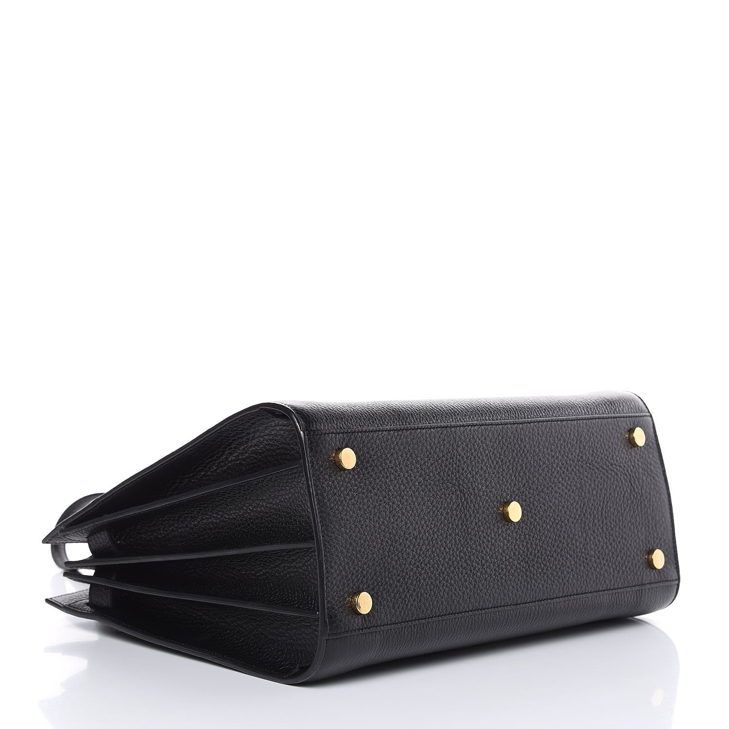 Saint Laurent Grained Calfskin Small Sac De Jour Black 4 of 7