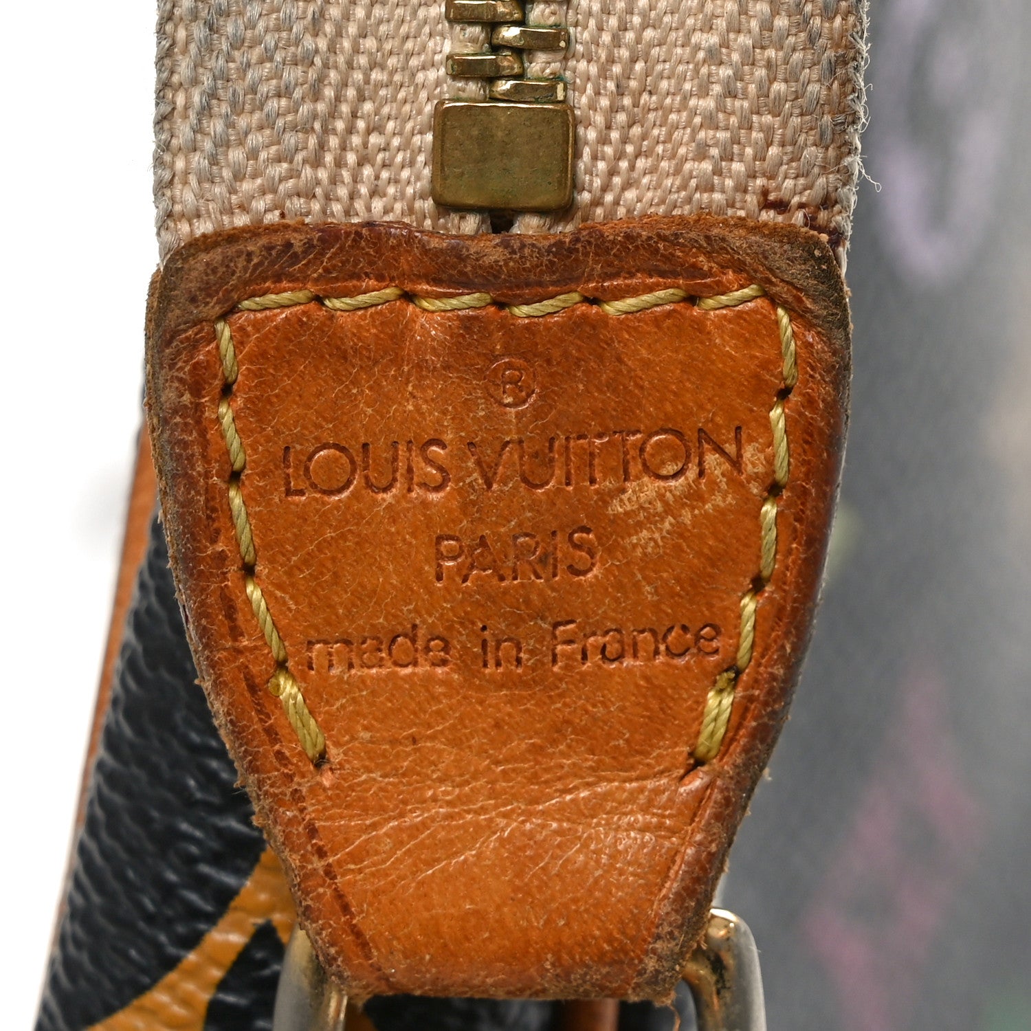 Louis Vuitton Monogram Multicolor Pochette Accessories Black 7 of 10