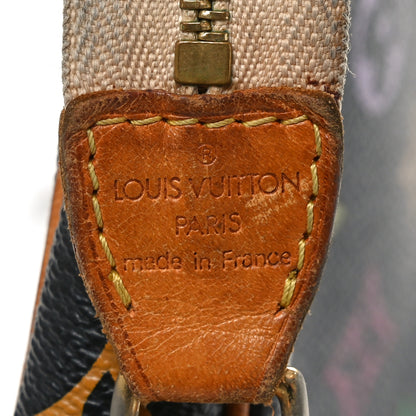 Louis Vuitton Monogram Multicolor Pochette Accessories Black 7 of 10