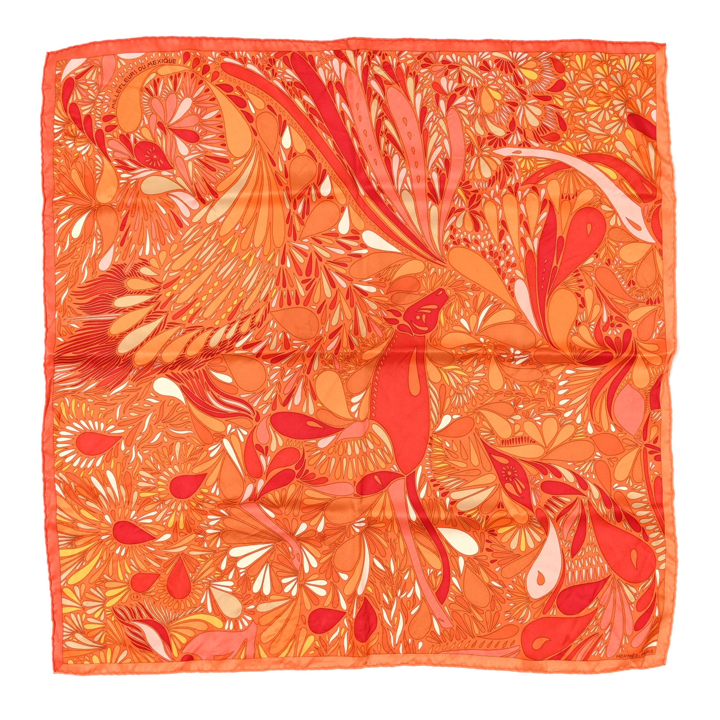Silk Millefleurs du Mexique Scarf 70