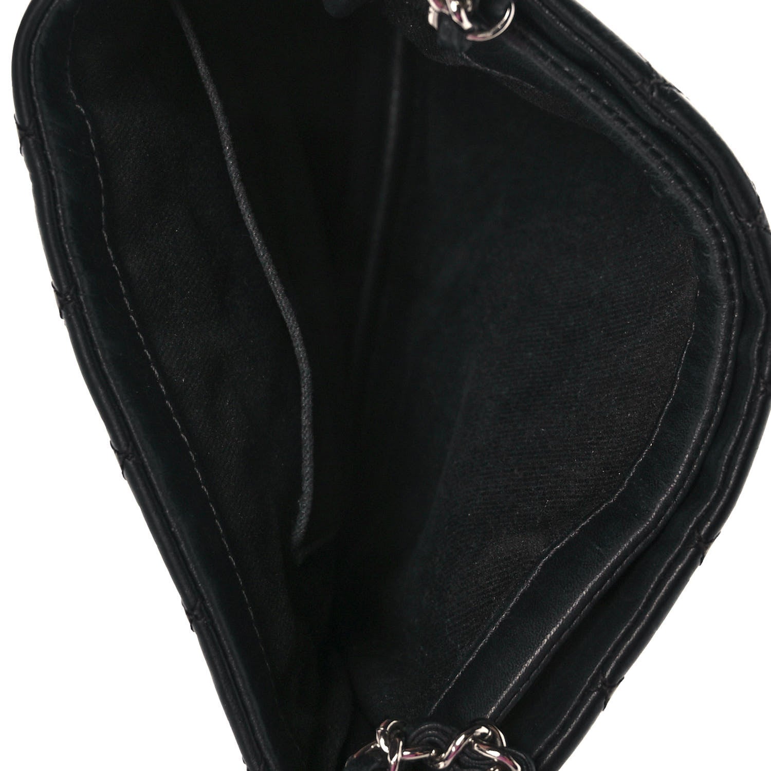 Chanel Aged Calfskin Quilted Crossbody Bag Black 4 of 11