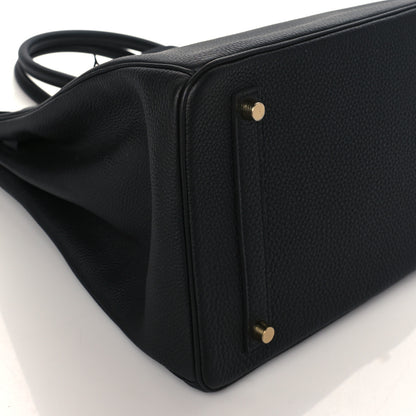 Hermes Togo Birkin 35 Black 9 of 11