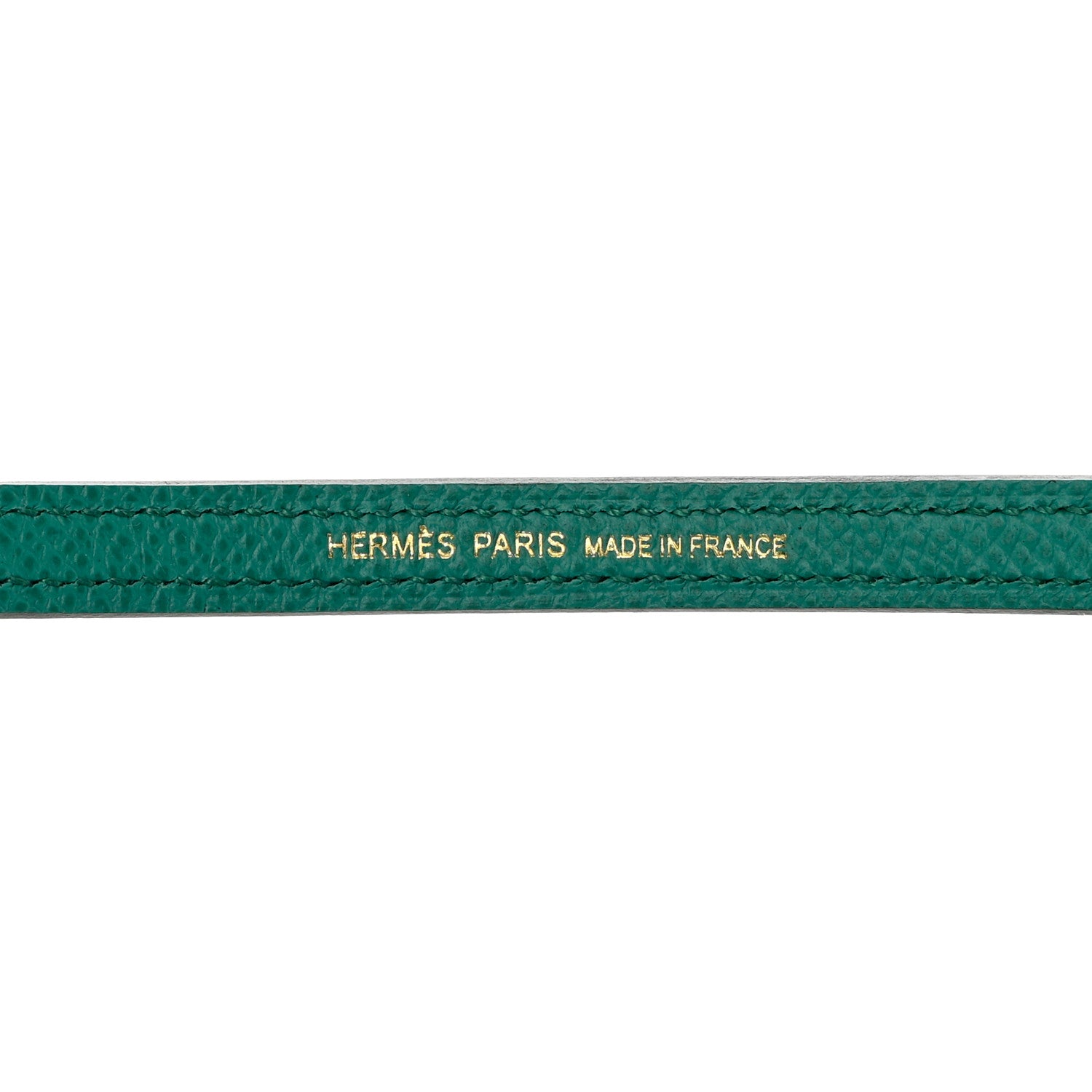 Hermes Epsom Petits Maillons Bag Strap Vert Jade Bleu Brume 4 of 4