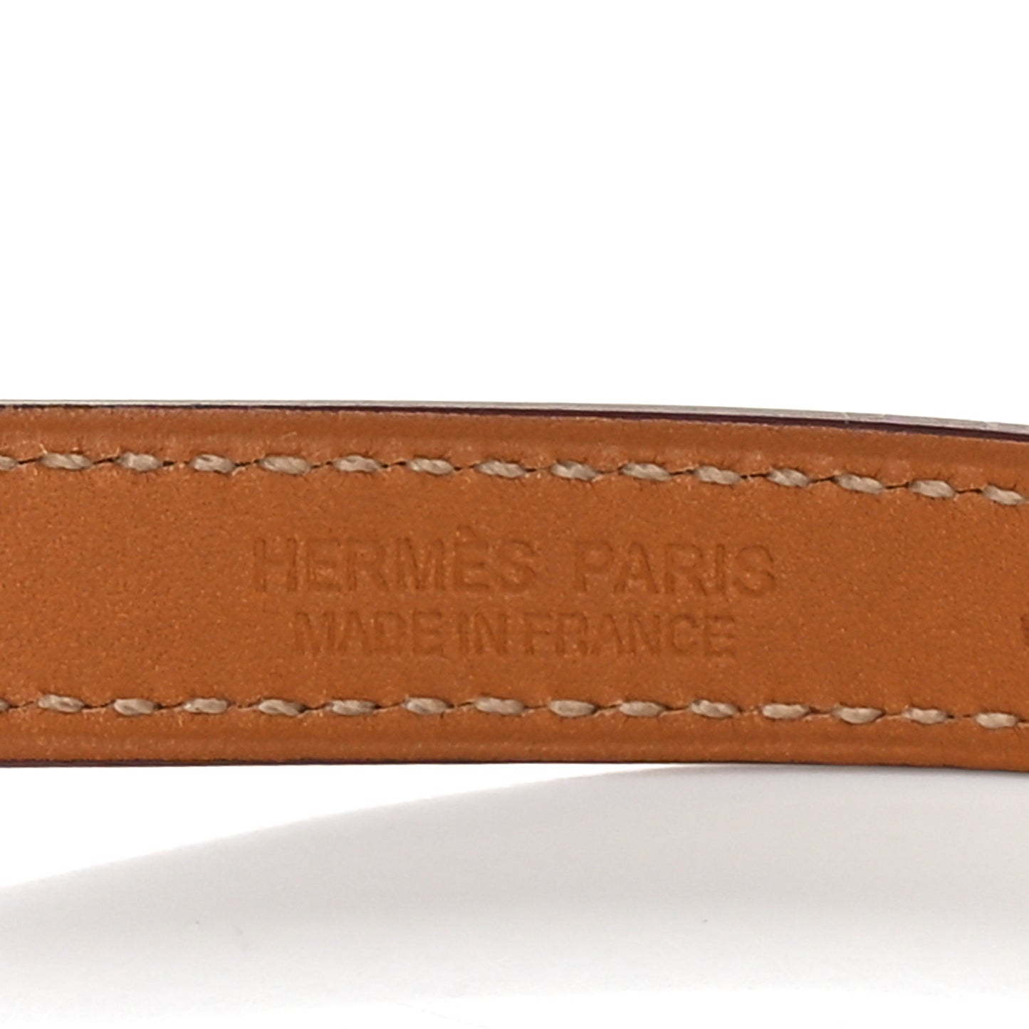 Epsom Rivale Double Tour Bracelet M Orange