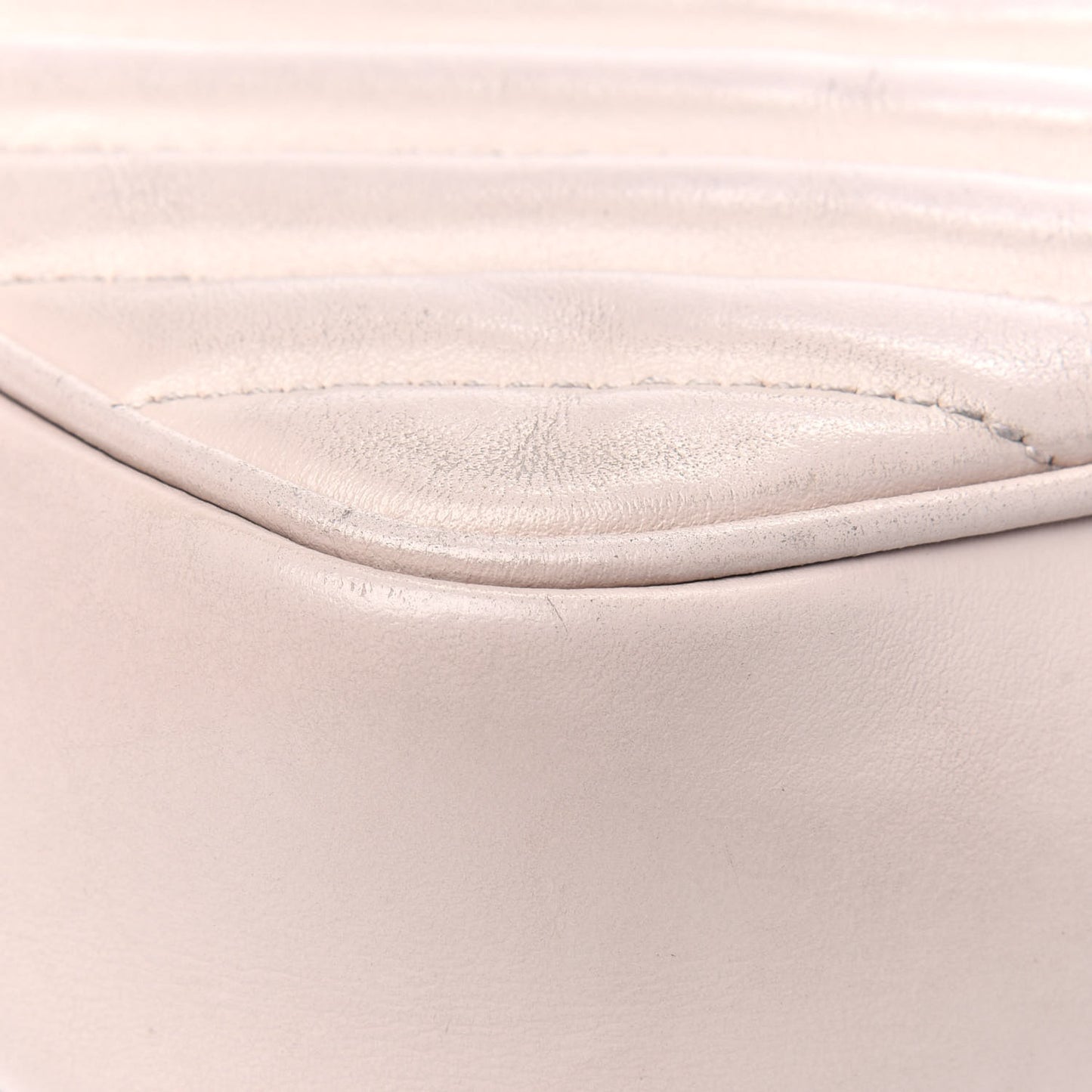 Calfskin Matelasse Monogram Lou Camera Bag Washed Light Pink