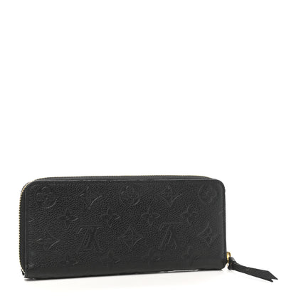 Louis Vuitton Empreinte Clemence Wallet Black 3 of 6