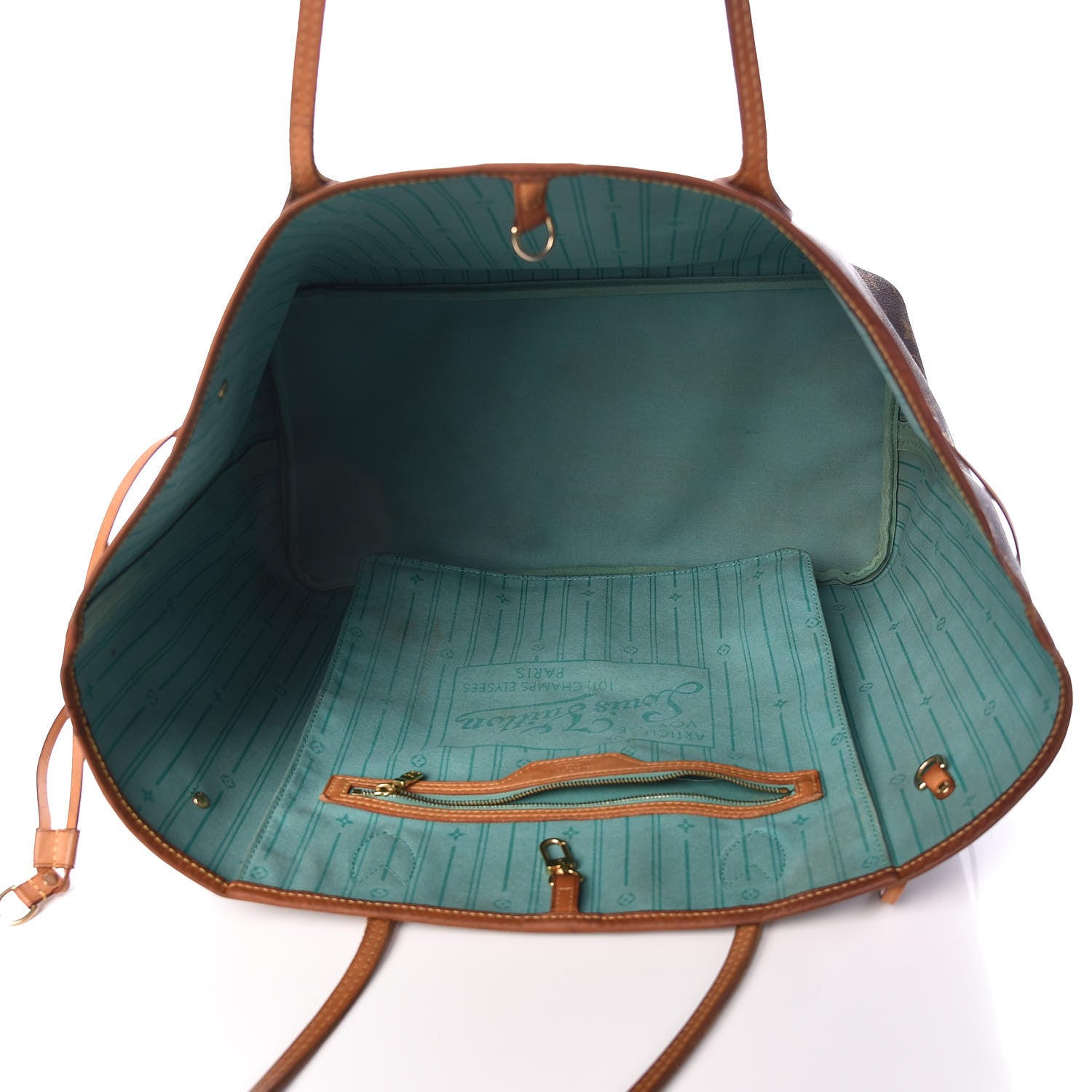 Louis Vuitton Monogram My LV Heritage Neverfull GM Vert Clair Orange 5 of 11