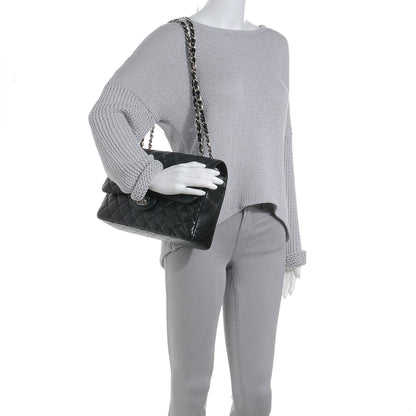 Chanel Caviar Jumbo Single Flap Black 2 of 7