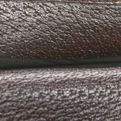 Gucci Monogram Calfskin Ladies Web Continental Wallet Beige Ebony Cocoa 7 of 8