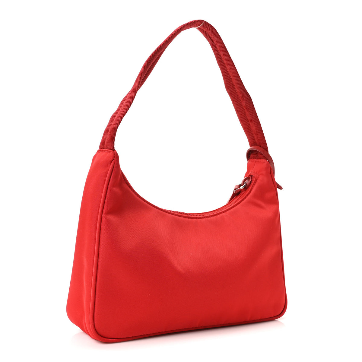 Prada Tessuto Nylon Mini Re-Edition 2000 Bag Rosso 3 of 11