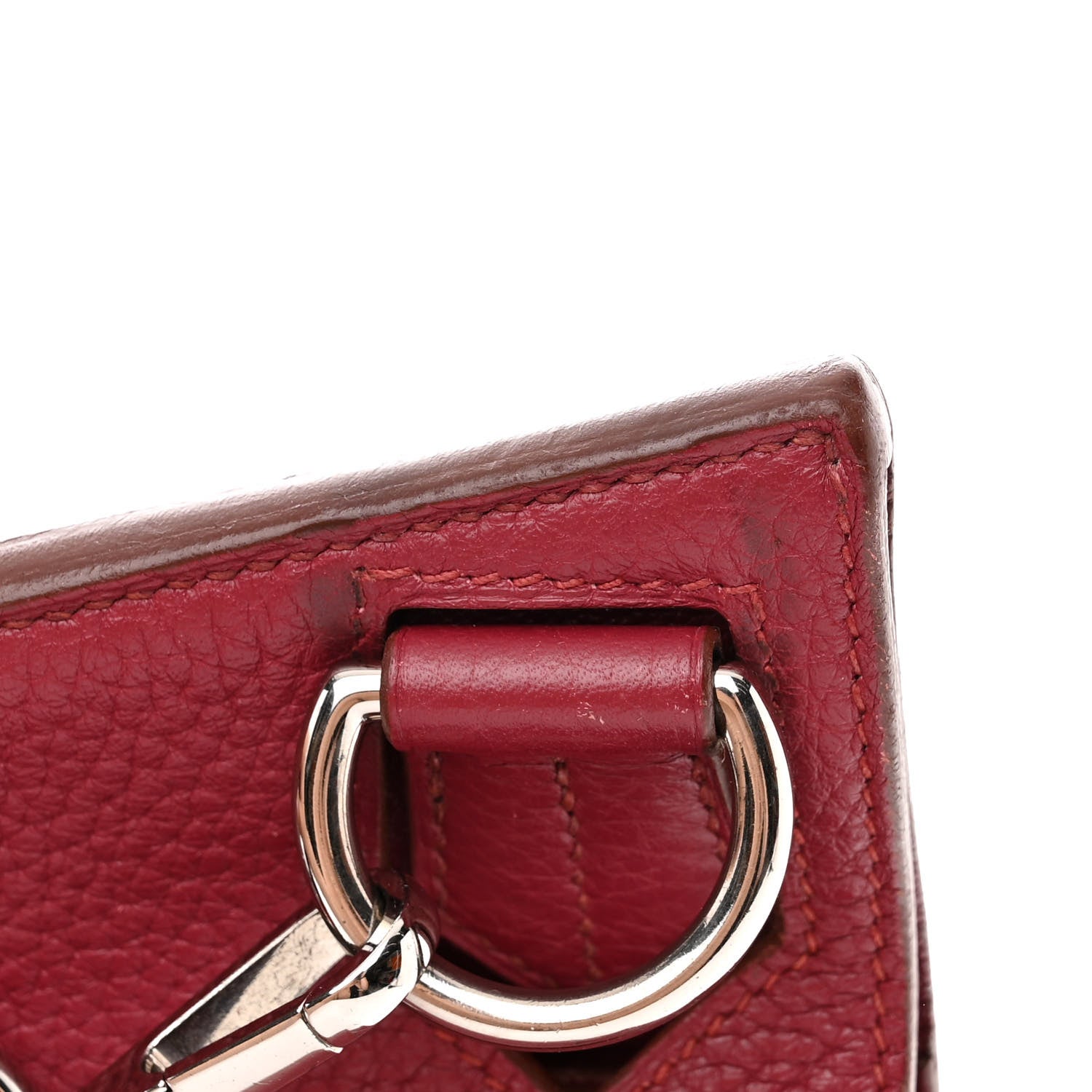 Hermes Taurillon Clemence Jypsiere 34 Rubis 17 of 20